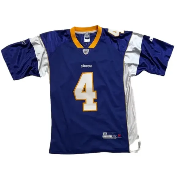Brett Favre Minnesota Vikings Vintage Authentic Reebok Football Jersey - Picture 2 of 12